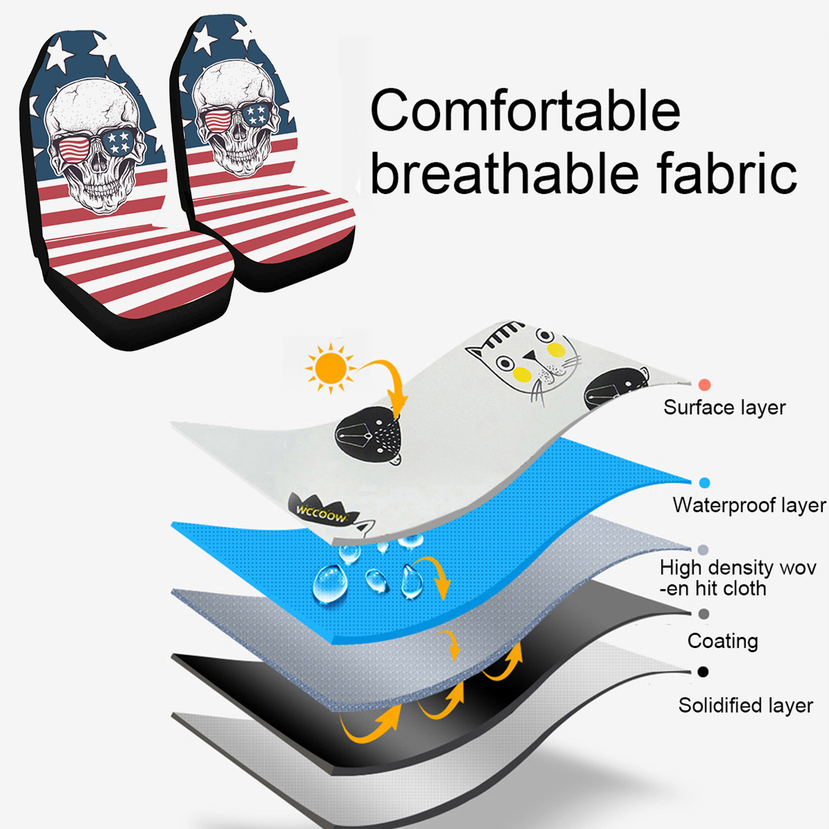 Universal-Car-Seat-Covers-Skull-Printing-Front--Rear-Full-Set-For-Car-SUV-1783866