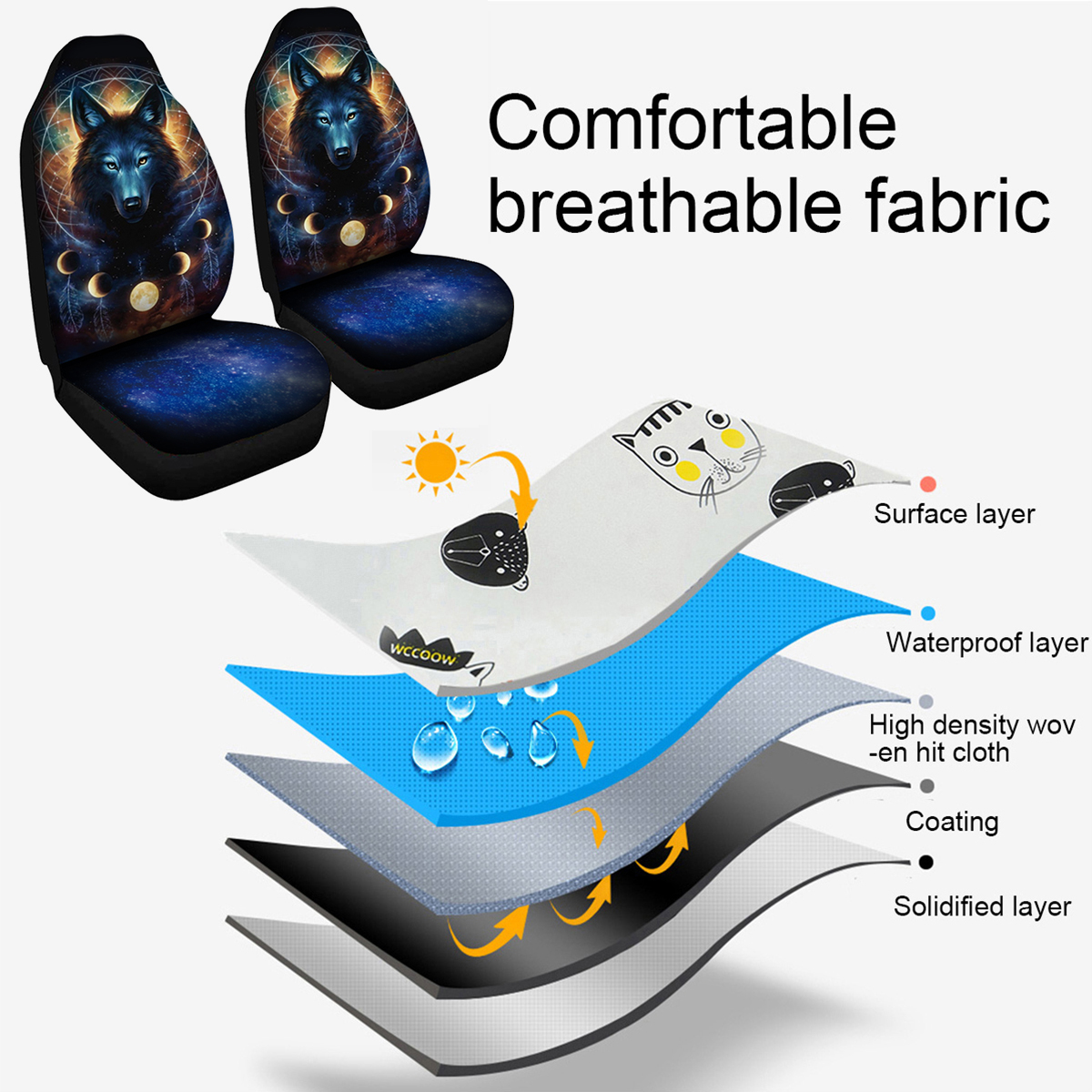Universal-Car-Seat-Covers-Wolf-Fantasy-Design-Front--Rear-Seat-Full-Covers-1818970