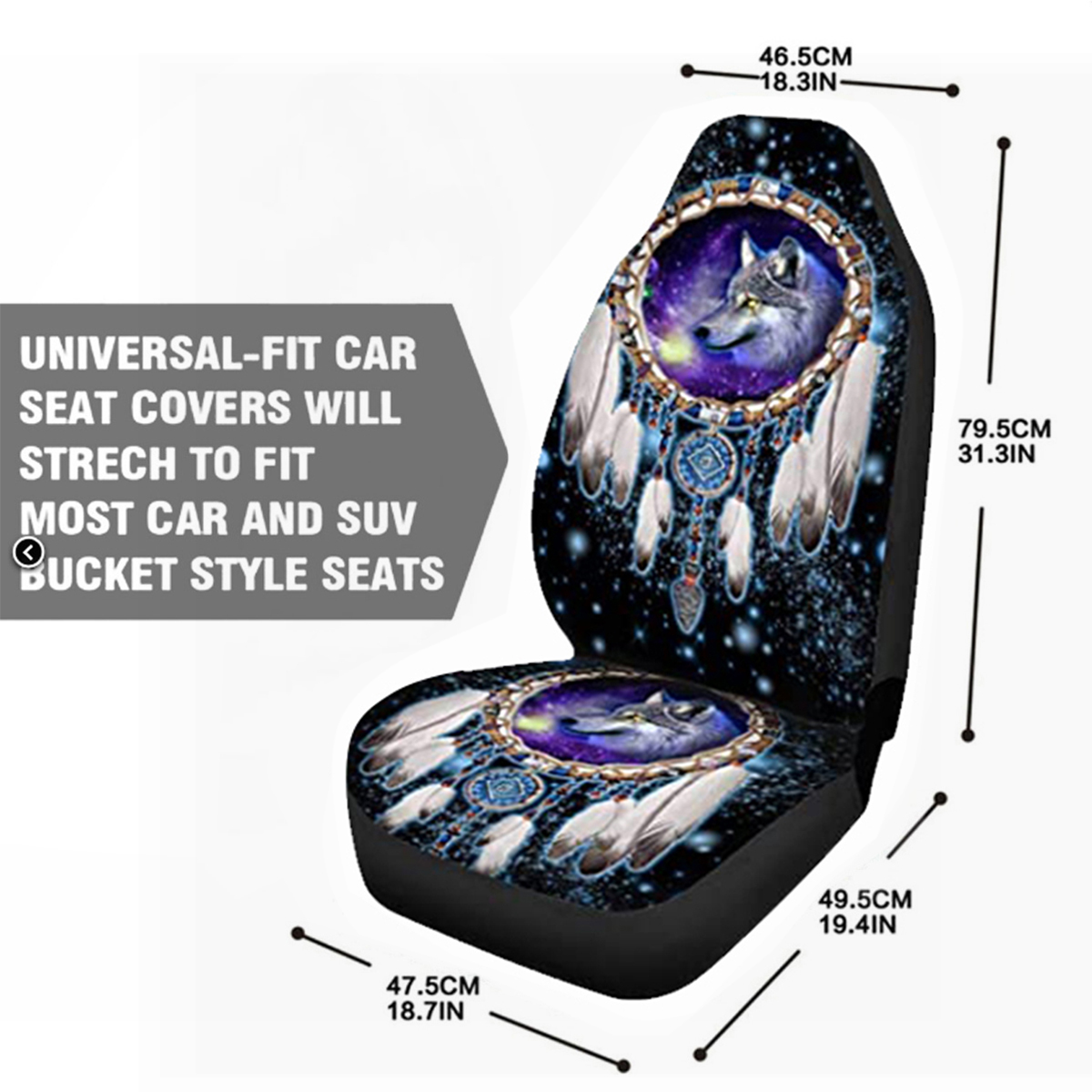 Universal-Car-Seat-Covers-Wolf-Sky-Feather-Design-Front--Rear-Seat-Full-Cover-1780483