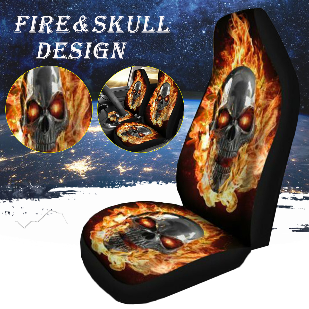 Universal-Fire-Skull-Polyester-Car-Seat-Cover-SUV-Seat-Cushion-Protector-Mat-1651362