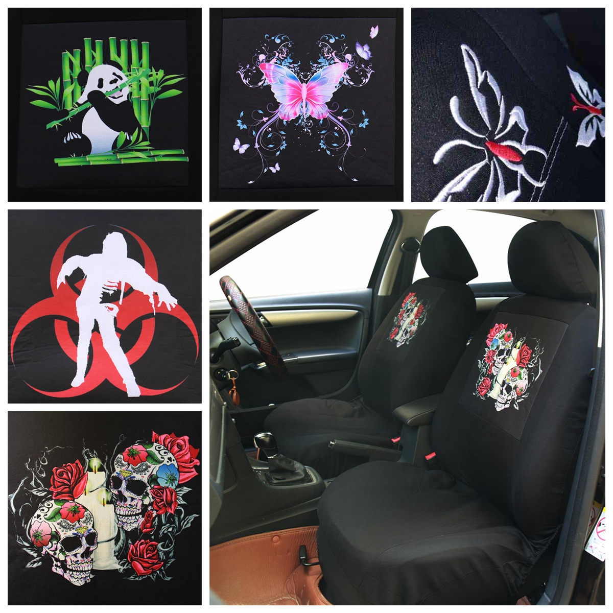 Universal-Five-Seat-Car-Seat-Cover-Panda-Skull-Head-Butterfly-Front--Rear-Seat-Covers-1664675