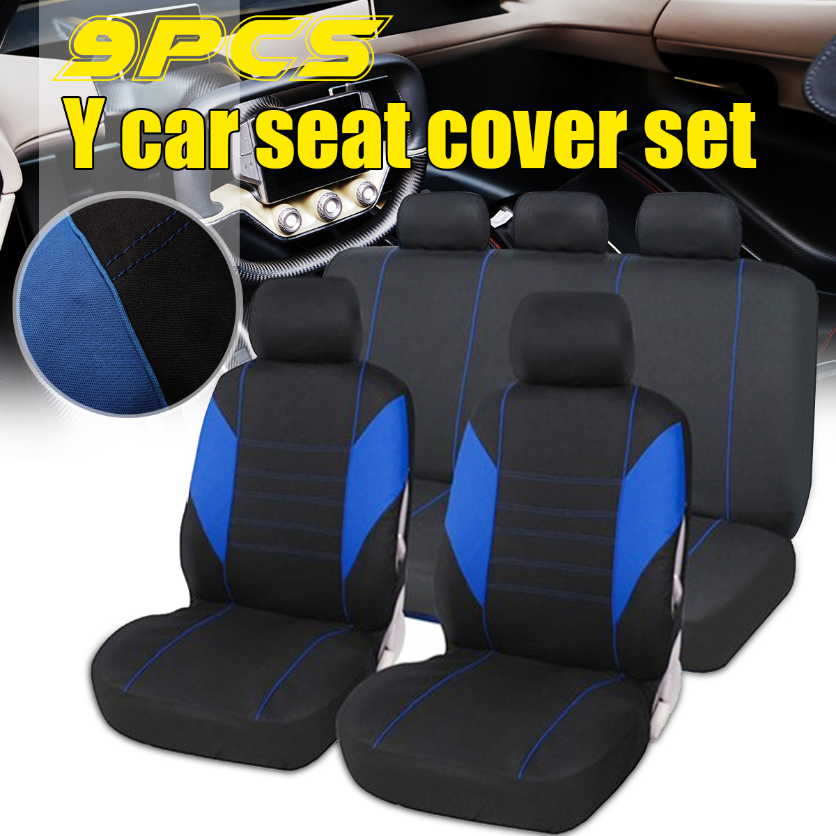 Universal-Front--Rear-Car-Seat-Covers-Auto-Protector-Cushion-Cover-Full-Set-1689195