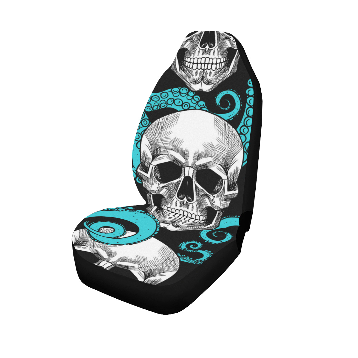 Universal-Front-Car--Van-Seat-Cover-Butterfly-Octopus-Skull-Protector-Cushion-1651361