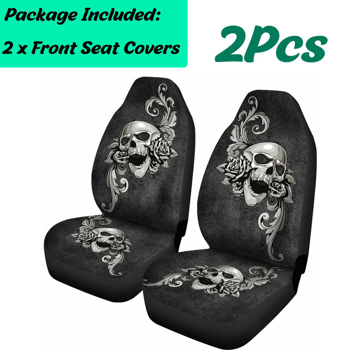 Universal-Front-Car-Seat-Cover-Skull-Car-Seat-Cover-Floor-Mats-Full-Set-1703039