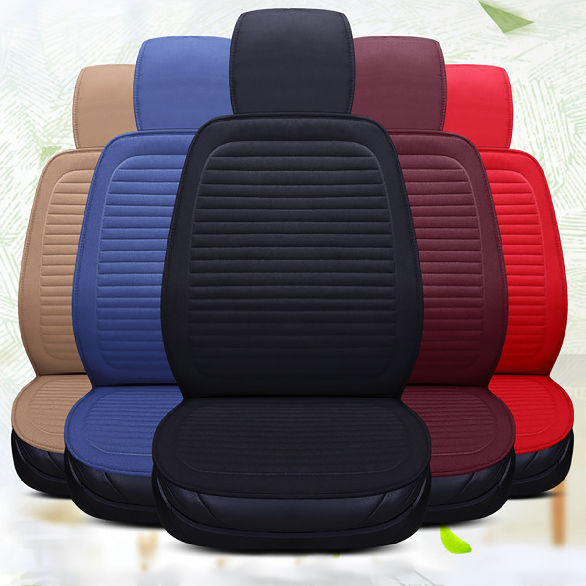 Universal-Full-Car-Seat-Cover-Auto-Linen--Breathable-Cushion-Pad-Mat-Protector-1666434