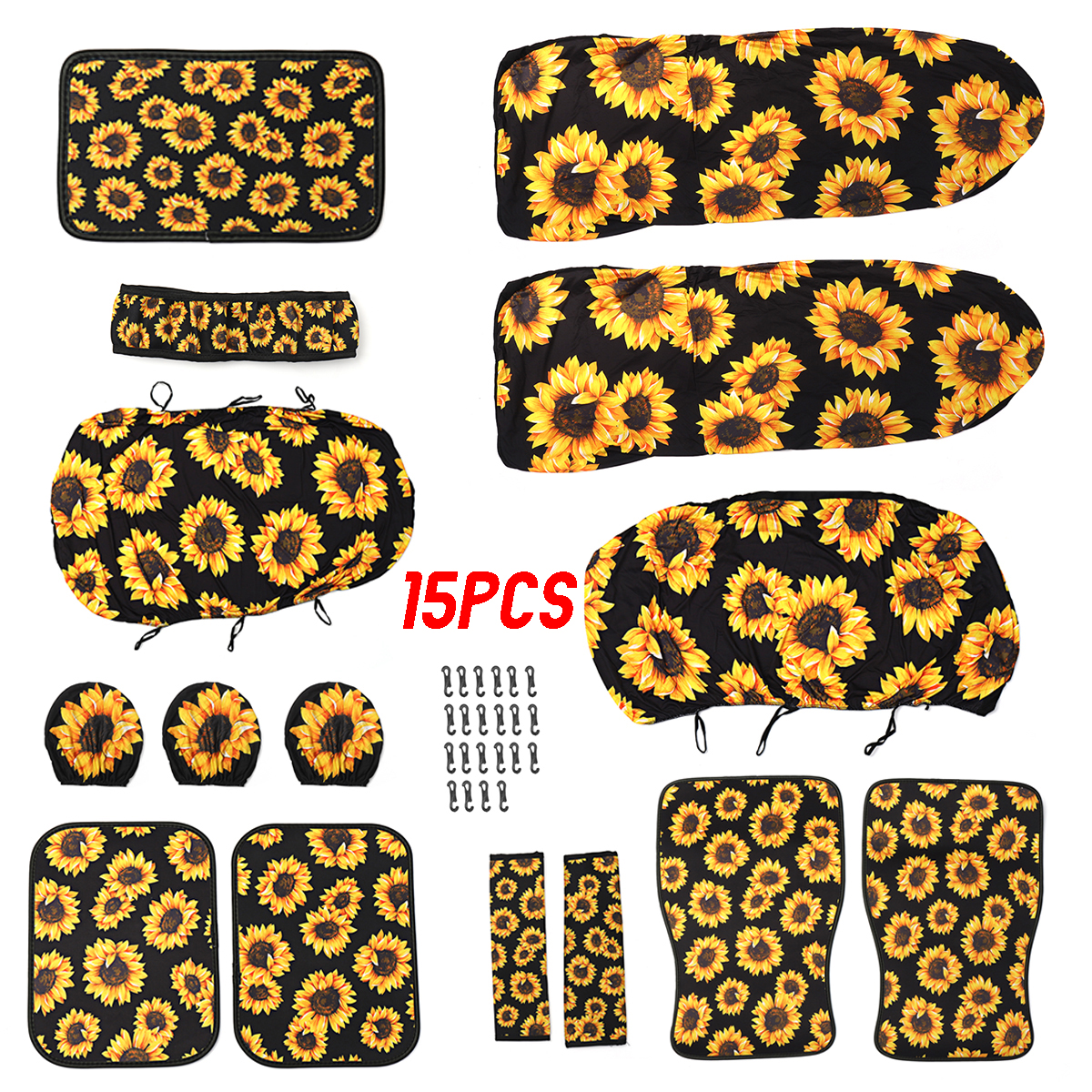 Universal-Full-Set-Car-Cover-Fashion-Sunflower-Car-Seat-Cover-With-Safety-Belt-1724213