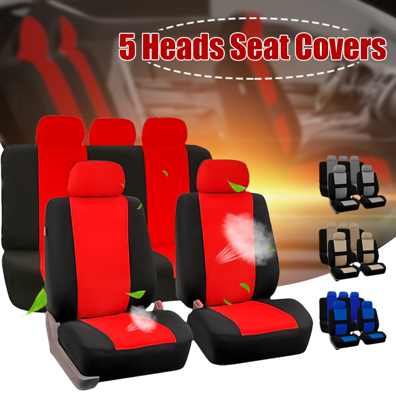 Universal-Full-Set-Car-Seat-Covers-Fit-For-Sedan-Truck-SUV-Van-5-Heads-4-Colors-1689081