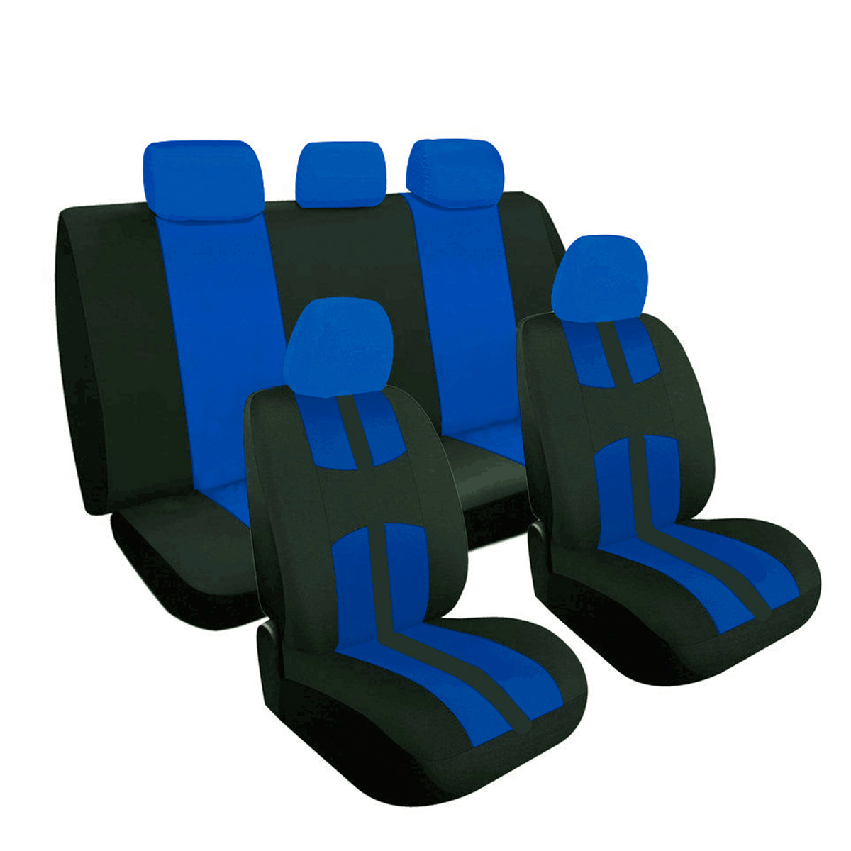 Universal-Full-Set-Car-Seat-Covers-For-Truck-SUV-5-Heads-BeigeBlueRedGray-1689190