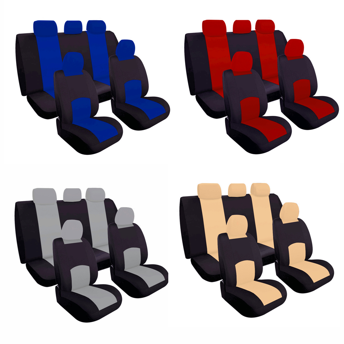 Universal-Full-Set-Car-Seat-Covers-Front-Rear-Fit-For-Sedan-Truck-SUV-5-Heads-1688978