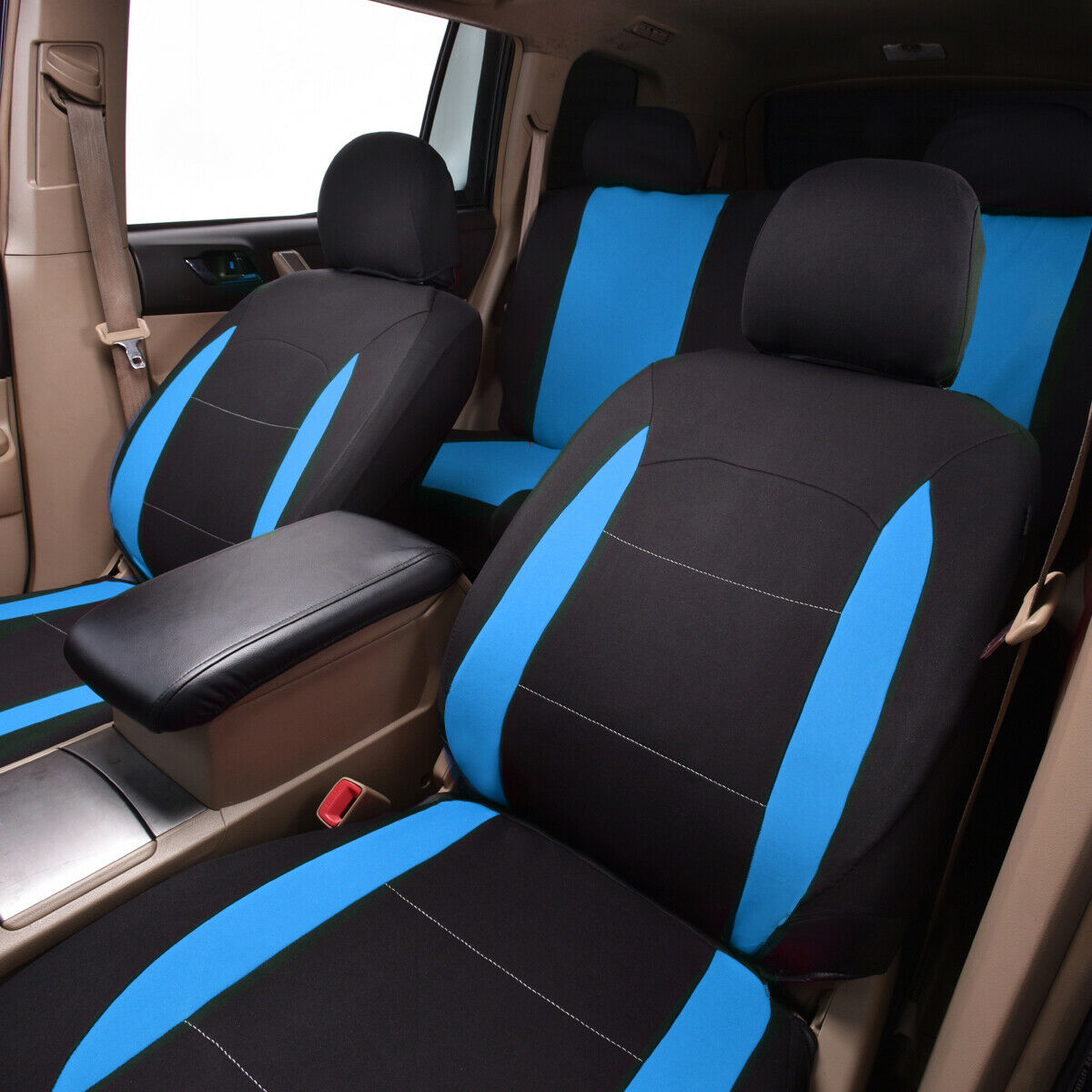 Universal-Grey-Car-Seat-Covers-9Pcs-Full-Set-Protectors-Washable-For-Front-Rear-Seat-1777935