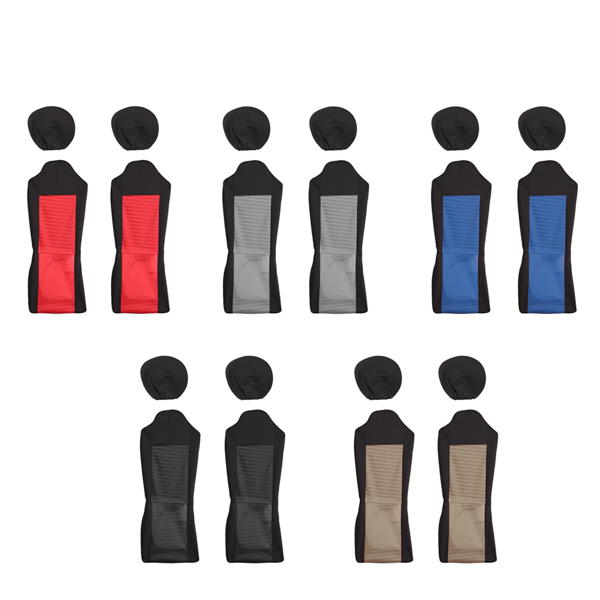 Universal-High-Back-Bucket-Front-Seat-Covers-Fabric-Mesh-Style-For-Car-Truck-SUV-1689027