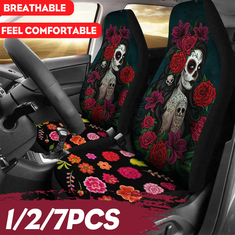 Universal-Printing-Red-Flower-Printing-Car-Seat-Cover-Seat-Protection-1805559