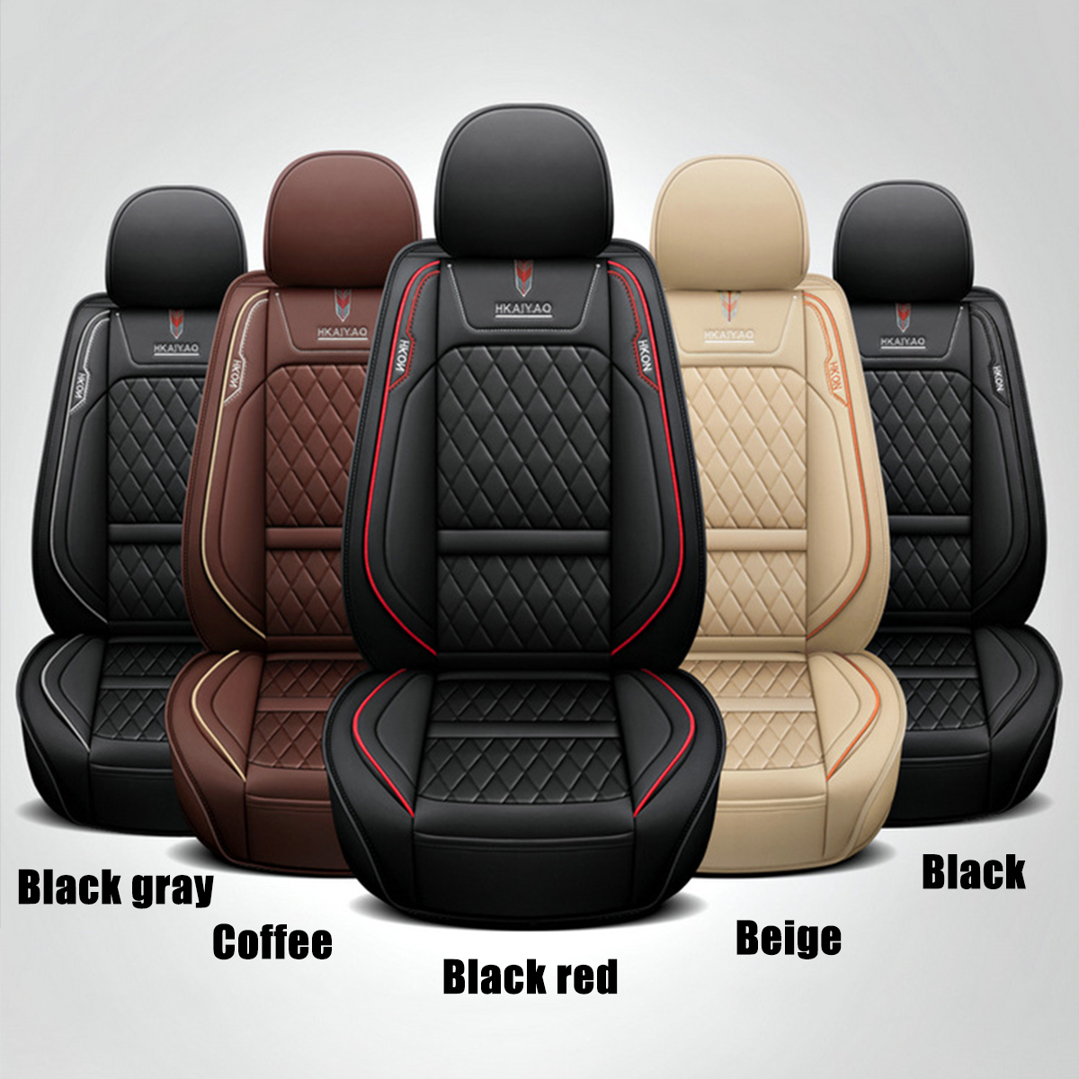 Waterproof-Car-Front-Seat-Mats-Protector-Cover-Organizer-PU-Leather-Breathable-1779055