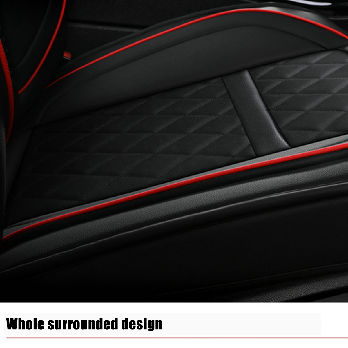 Waterproof-Car-Front-Seat-Mats-Protector-Cover-Organizer-PU-Leather-Breathable-1779055