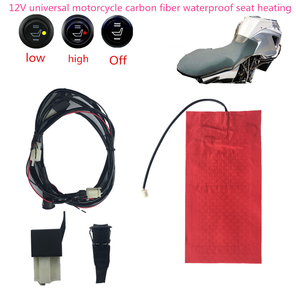 12V-Universal-Waterproof-Carbon-Fiber-Seat-Heater-Heating-Pads-With-Round-Switch-Motorcycle-Scooter--1567235