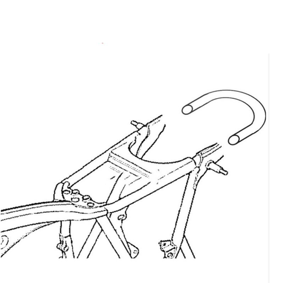 22mm-Motorcycle-Rear-Seat-Loop-Frame-Flat-U-Tube-Hoop-End-Racer-For-Honda-Yamaha-1693897