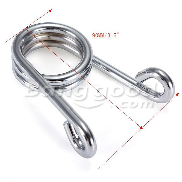 2x-Chrome-Torsion-Solo-Mounts-Seat-Springs-for-Chopper-Harley-Bobber-76425