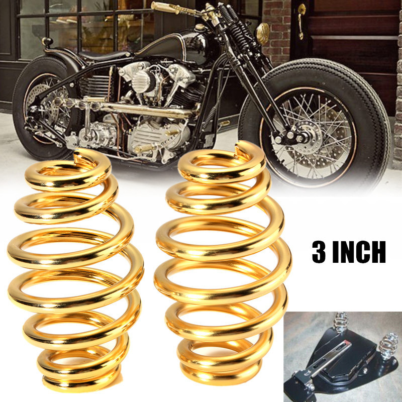 3-Inch-Steel-Solo-Seat-Spring-For-Harley-Custom-Motorcycle-Chopper-Bobber-Softail-1088091