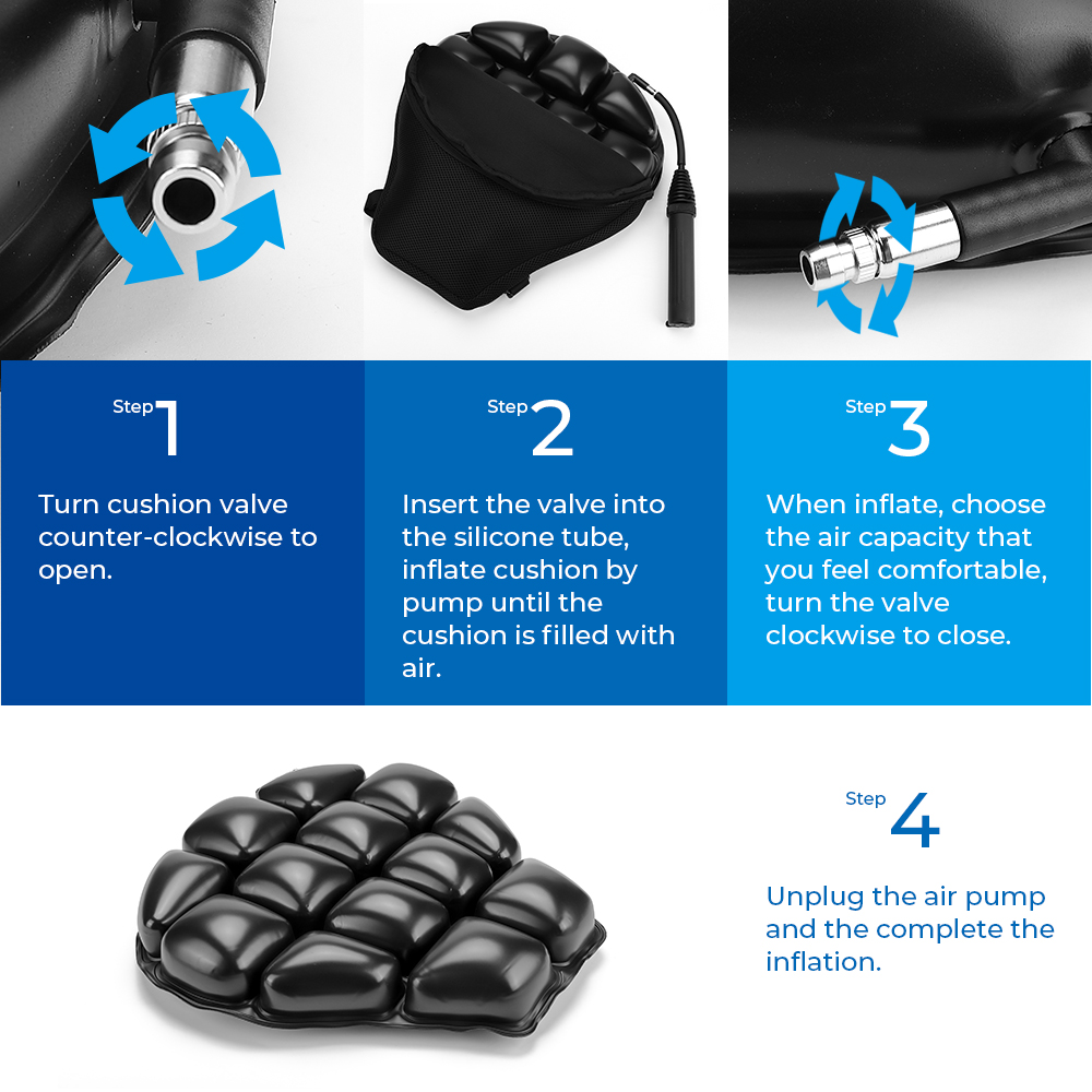 Air-Pad-3D-Inflatable-Cushion-Motorcycle-Seat-Cushion-Cover-Universal-CBR600-Z800-Z900-For-YamahaSuz-1741963