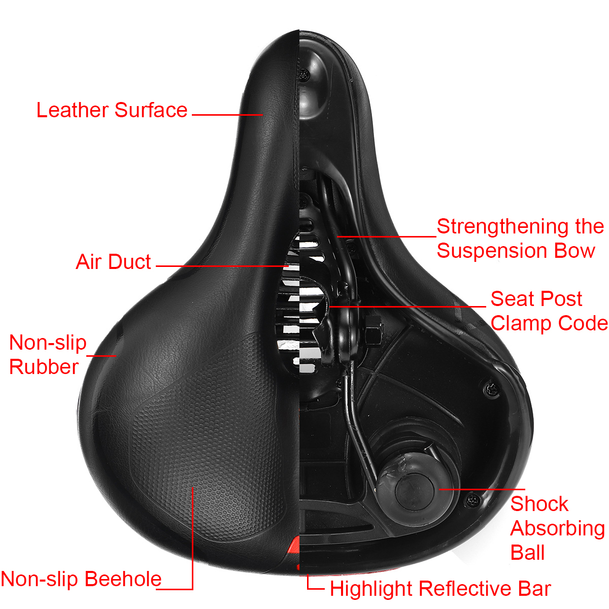 Bike-Seat-Bicycle-Saddle-Cover-Road-MTB-Mountain-Wide-Soft-Padded-Gel-Cushion-1750422