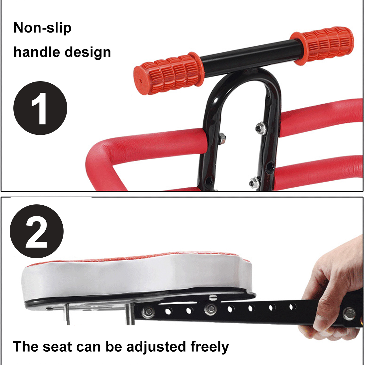 BlackRed-Bicycle-Seat-Detachable-Foldable-Safety-Seat-Non-Slip-Handle-1812694