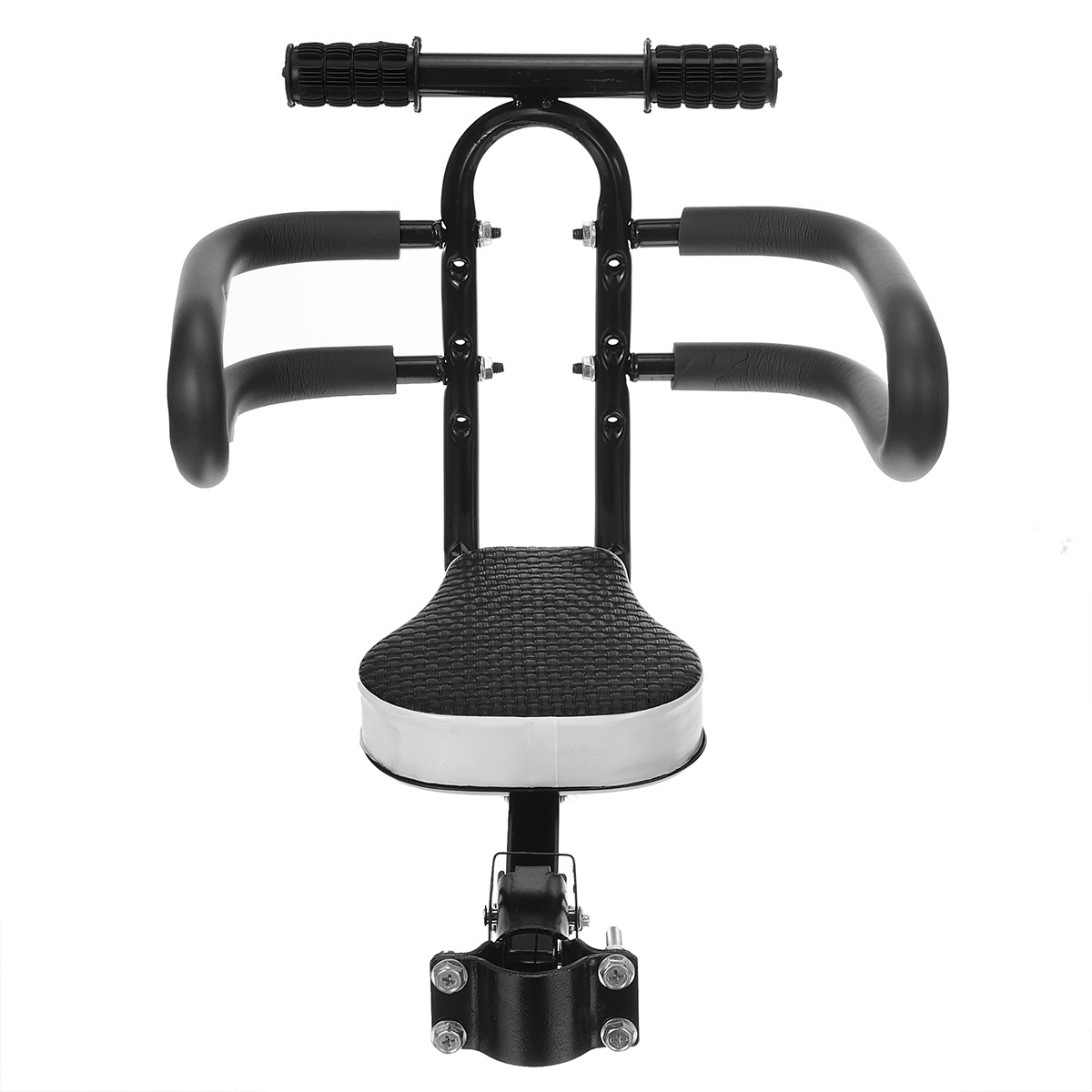 BlackRed-Bicycle-Seat-Detachable-Foldable-Safety-Seat-Non-Slip-Handle-1812694