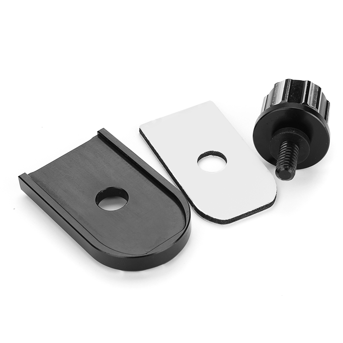 CNC-Beveled-Seat-Bolt-Tab-Screw-Mount-Knob-Cover-Set-For-Harley-Dyna-FXDF-FXDL-1292735