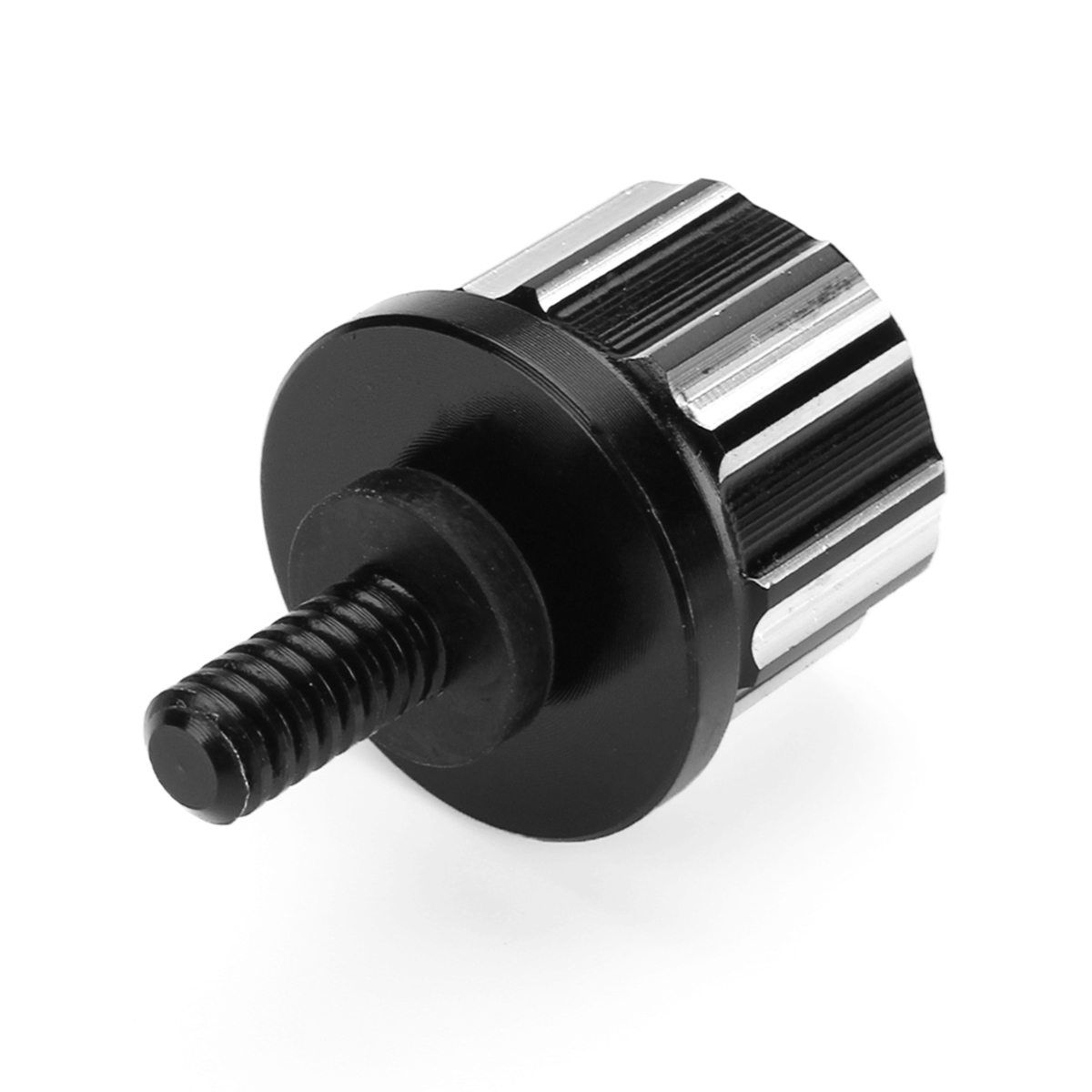 CNC-Beveled-Seat-Bolt-Tab-Screw-Mount-Knob-Cover-Set-For-Harley-Dyna-FXDF-FXDL-1292735