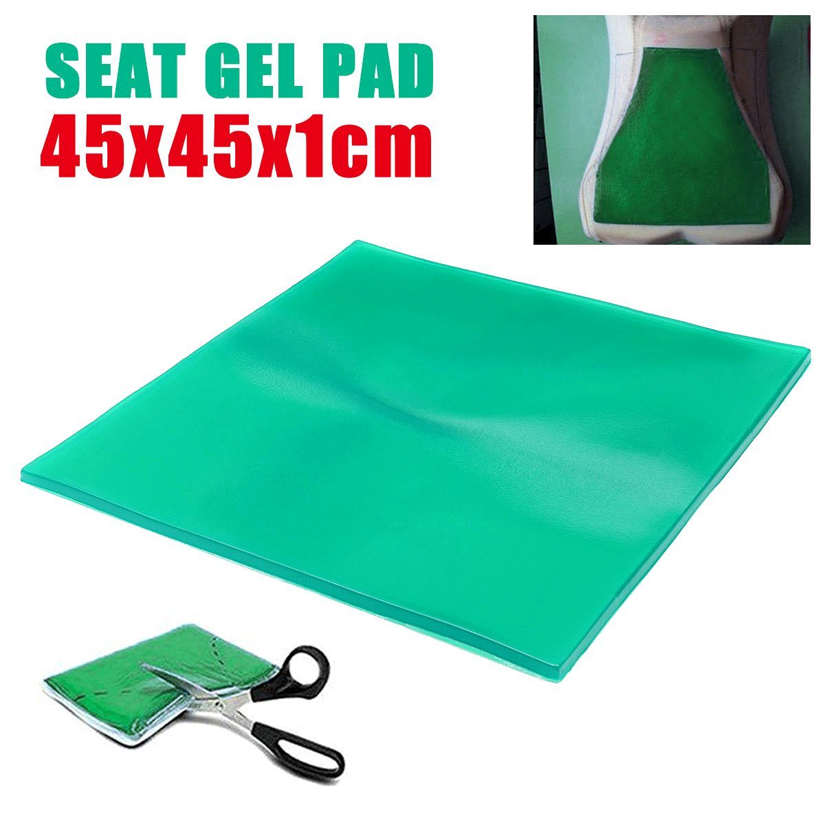 Cool-Gel-Pad-Seat-Green-Square-For-Motorcycle-Sofa-Chair-Home-Office-45x45cm-1318034