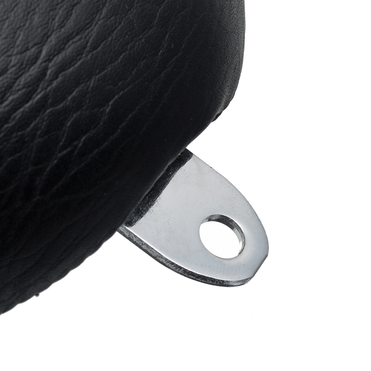 Driver-Passenger-Two-Up-Seat-Cushion-PU-Leather-For-Harley-XL883-XL1200-Black-1566104