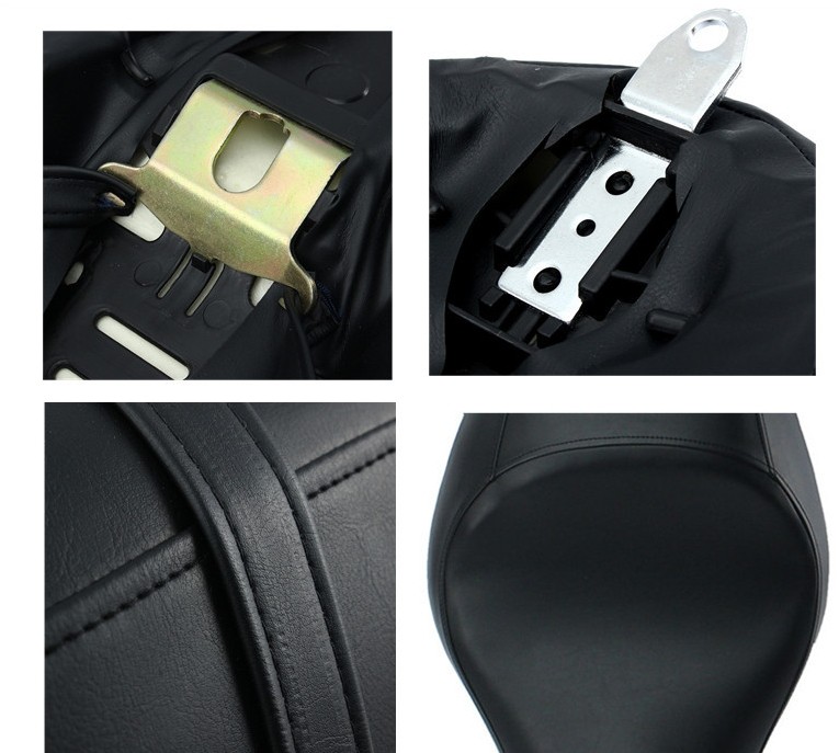 Driver-Rear-Passenger-Seat-Cushion-Saddle-Two-up-For-Harley-XL883N-XL1200-1104214