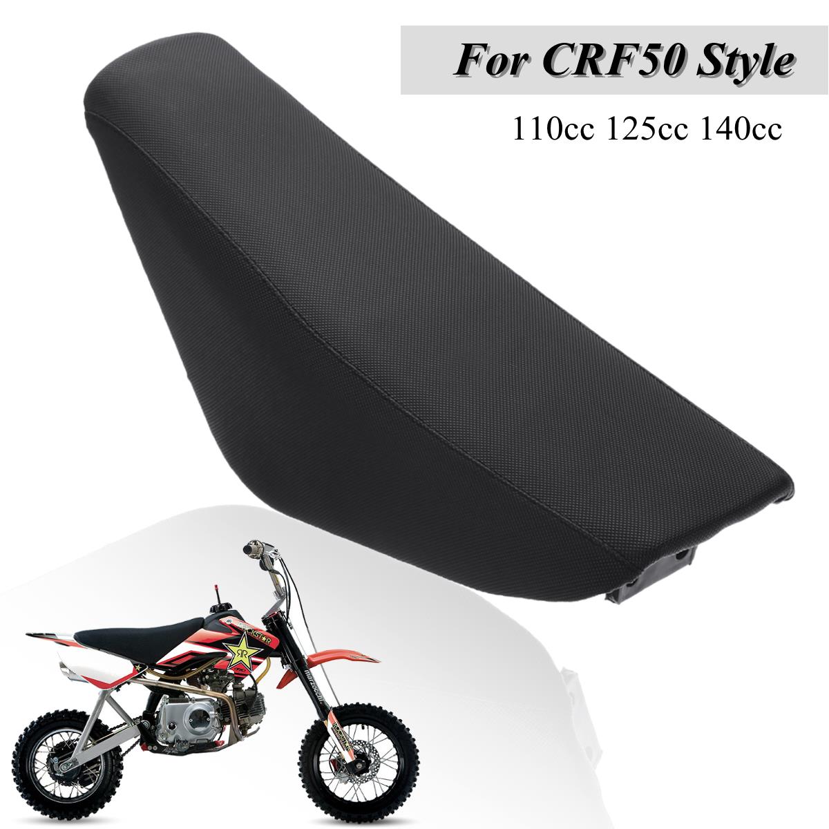 Flat-Tall-Foam-Seat-Black-For-110cc-125cc-140cc-CRF50-Style-Pit-Pro-Trail-Dirt-Bike-1249062