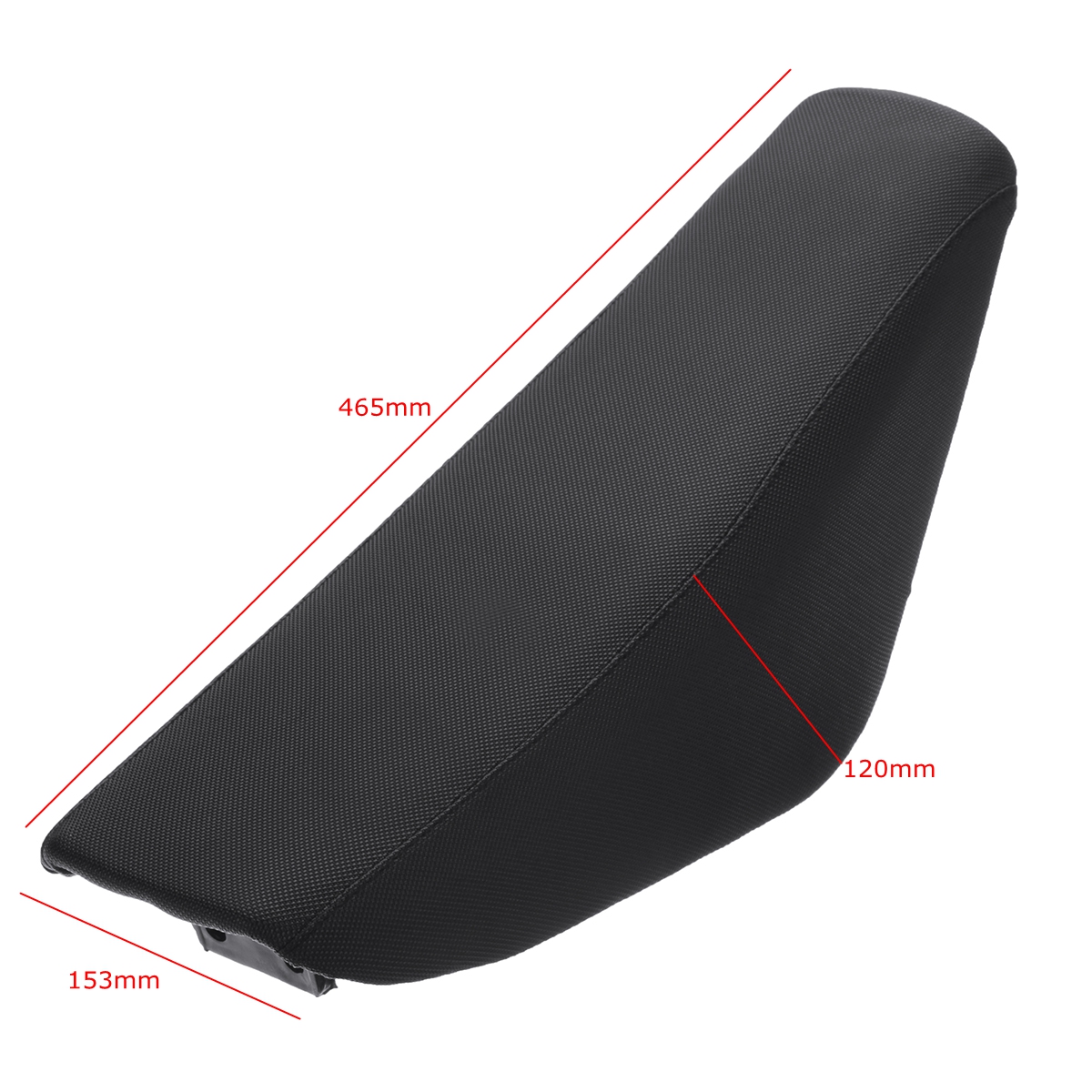Flat-Tall-Foam-Seat-Black-For-110cc-125cc-140cc-CRF50-Style-Pit-Pro-Trail-Dirt-Bike-1249062