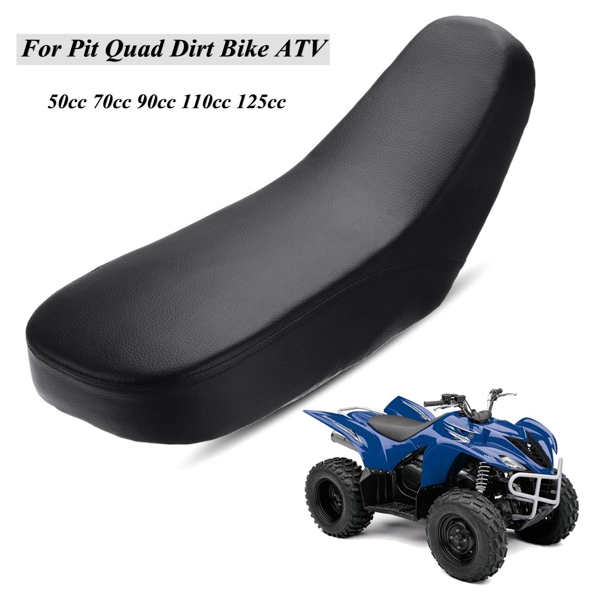Foam-Seat-Cushion-50cc-70cc-90cc-110cc-125cc-Racing-Style-Black-PIT-Quad-Dirt-Bike-ATV-1371164