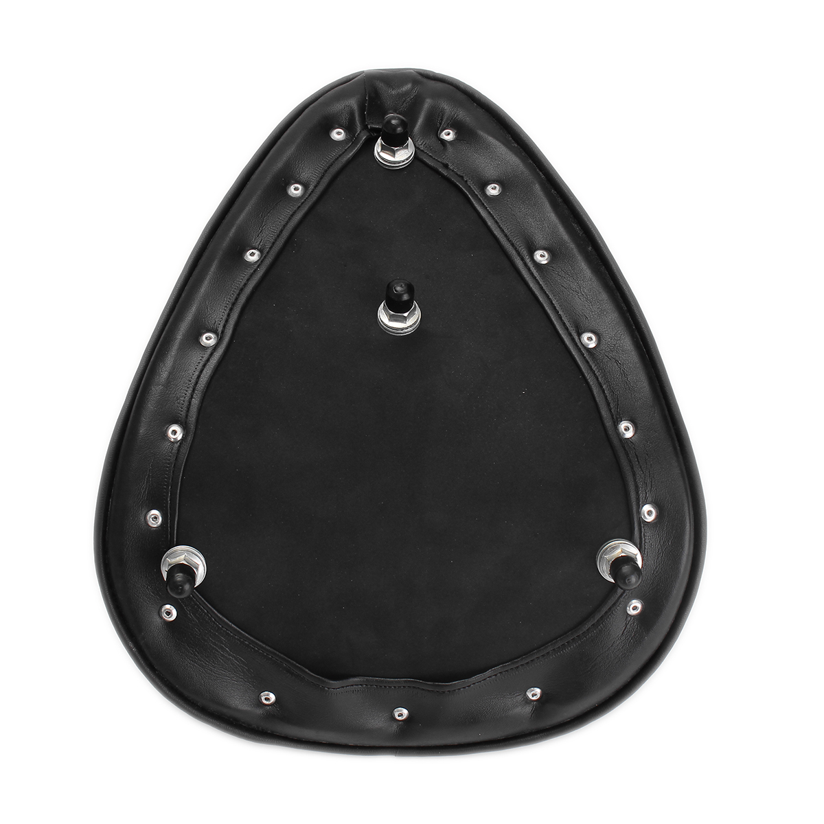 Leather-Motorcycle-Spring-Bracket-Seat-For-Harley-Sportster-Chopper-Bobber-Custom-SOLO-1125079