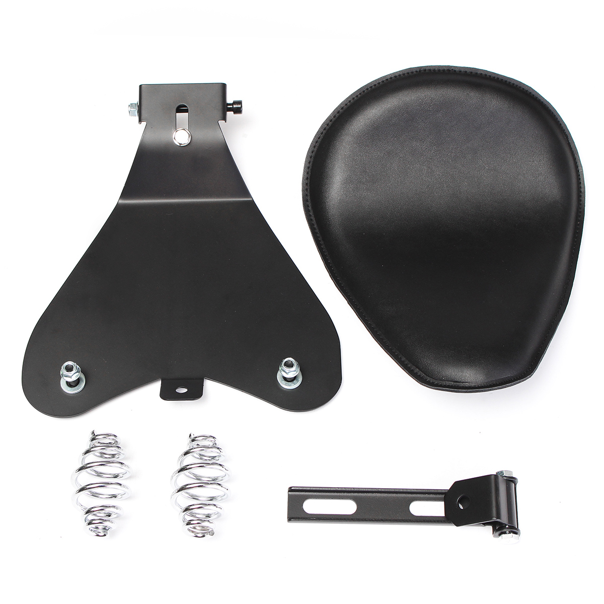 Leather-Solo-Seat-Base-Spring-Bracket-Kit-For-Sportster-Bobber-Chopper-1114112