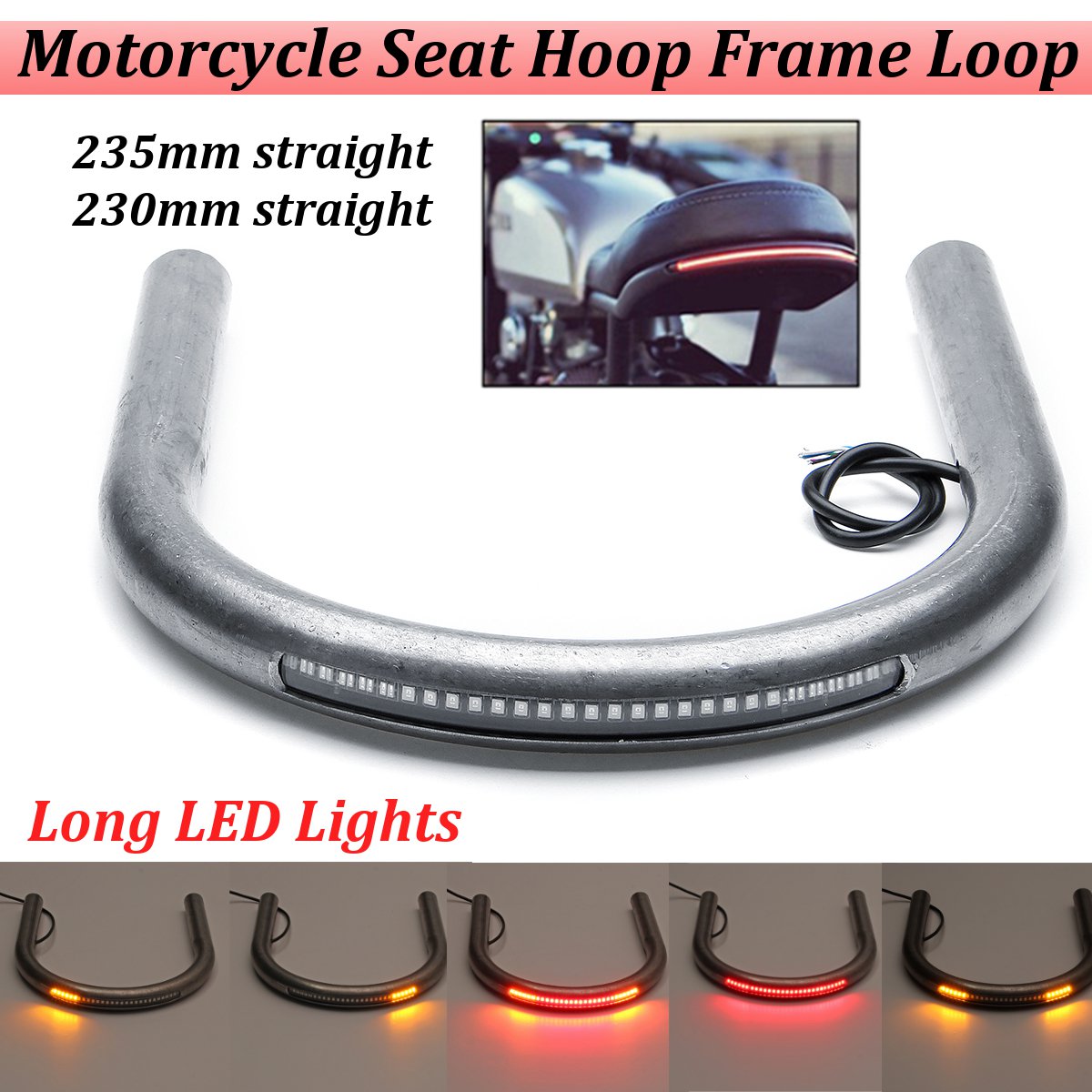 Motorcycle-Backseat-Rear-Seat-Hoop-Bracket-Frame-with-Turn-Light-For-YamahaKawasakiSuzuki-1397456