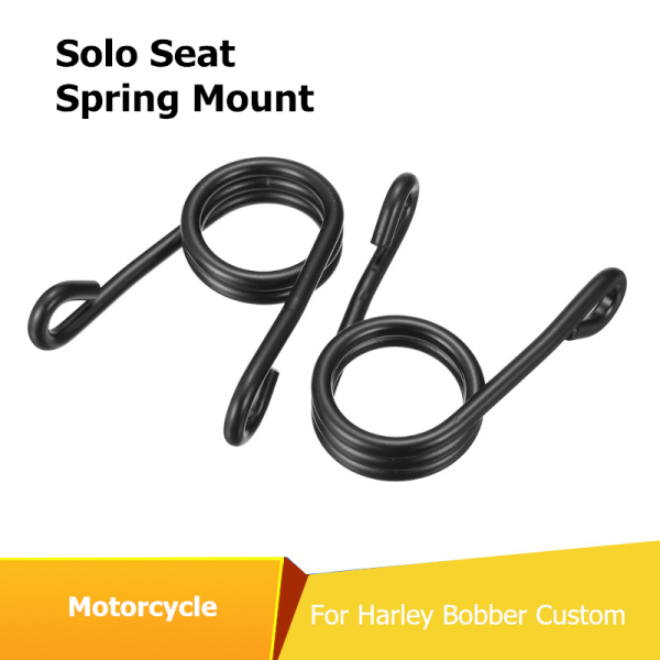 Motorcycle-Black-Scissor-Type-Solo-Seat-Spring-Mount-For-Harley-Bobber-Custom-1173214