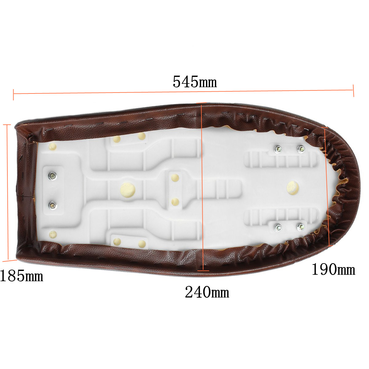 Motorcycle-Hump-Cafe-Racer-Saddle-Seat-Brown-For-Honda-CB-Suzuki-GS-Yamaha-XJ-1227283