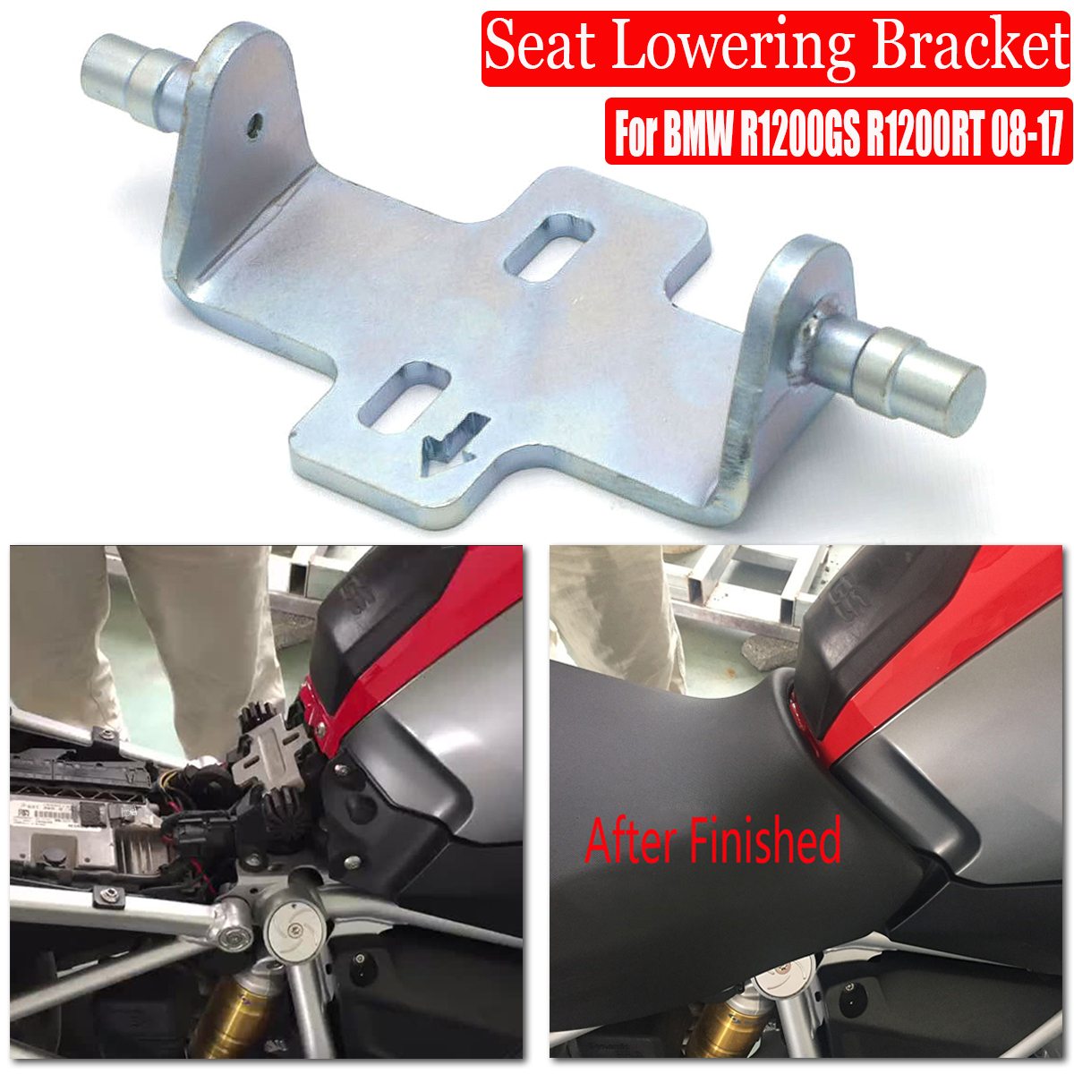 Motorcycle-Rider-Seat-10mm-Lowered-Lowering-Bracket-For-BMW-R1200GS-ADV-R1200RT-2008-2017-1539304