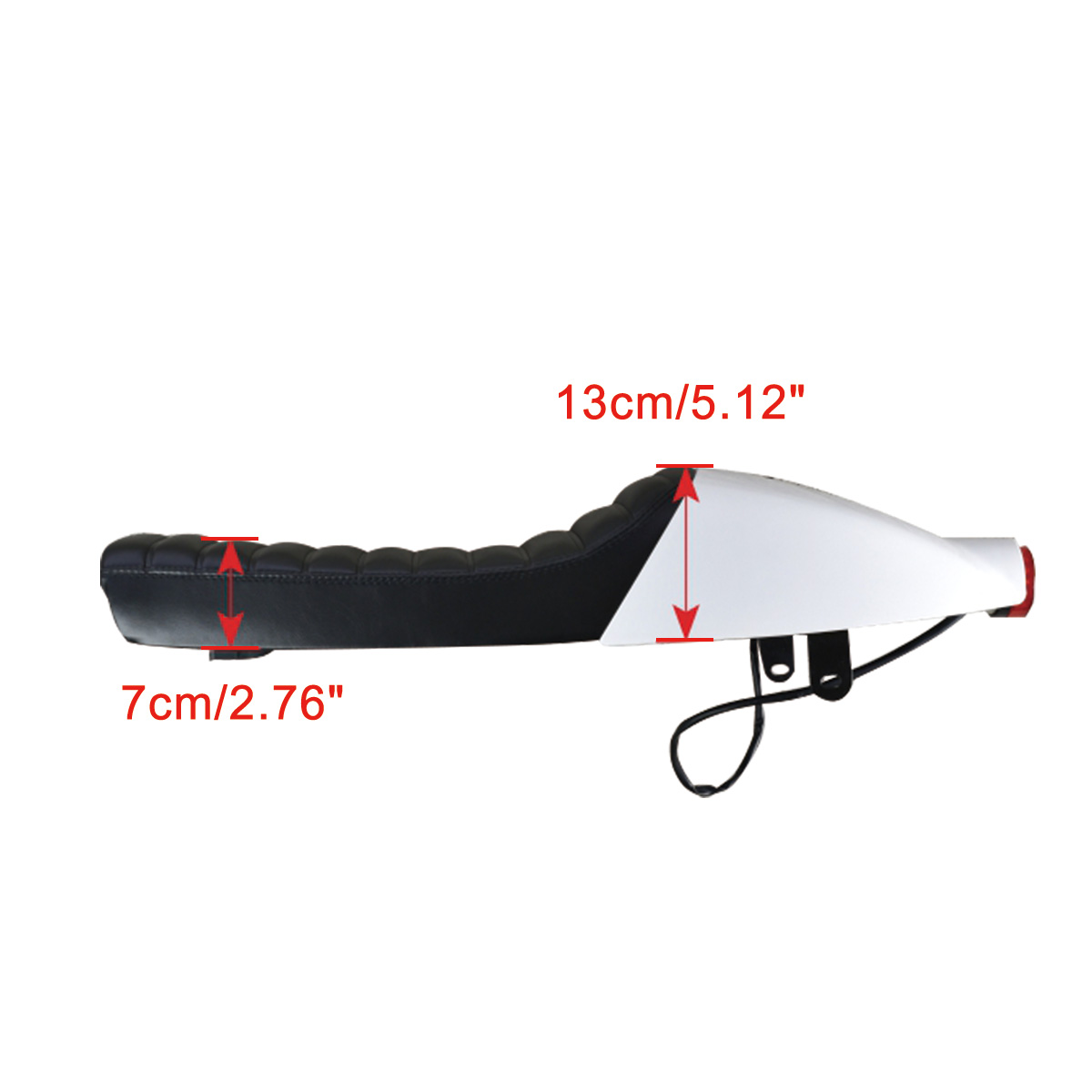 Motorcycle-Seat-Cushion-with-Cover-LED-Tail-Brake-Light-Universal-Cafe-Bike-E8-DIY-1476724