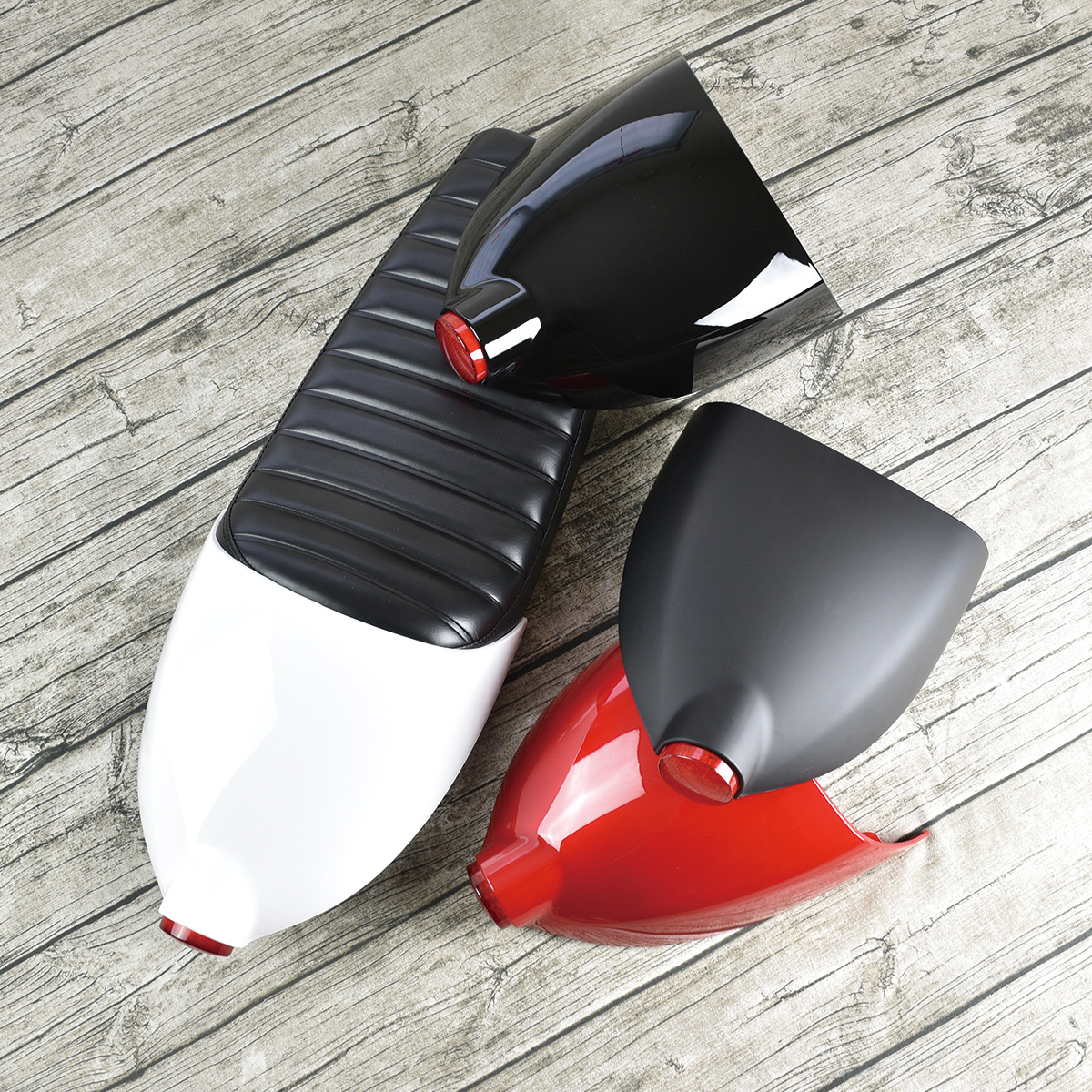 Motorcycle-Seat-Cushion-with-Cover-LED-Tail-Brake-Light-Universal-Cafe-Bike-E8-DIY-1476724