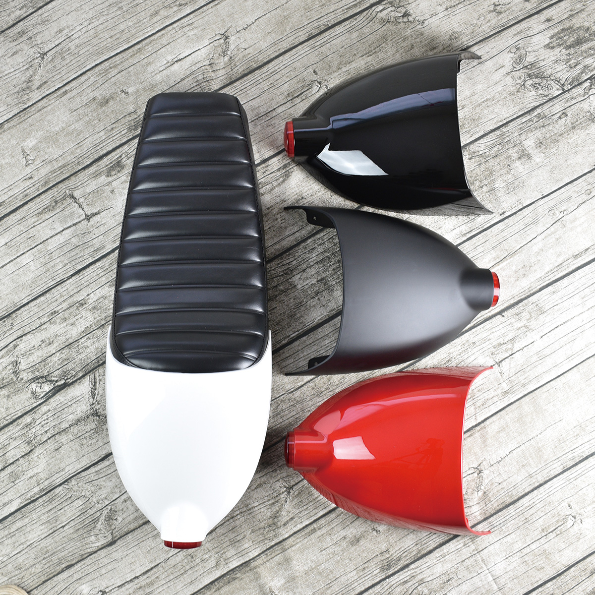 Motorcycle-Seat-Cushion-with-Cover-LED-Tail-Brake-Light-Universal-Cafe-Bike-E8-DIY-1476724