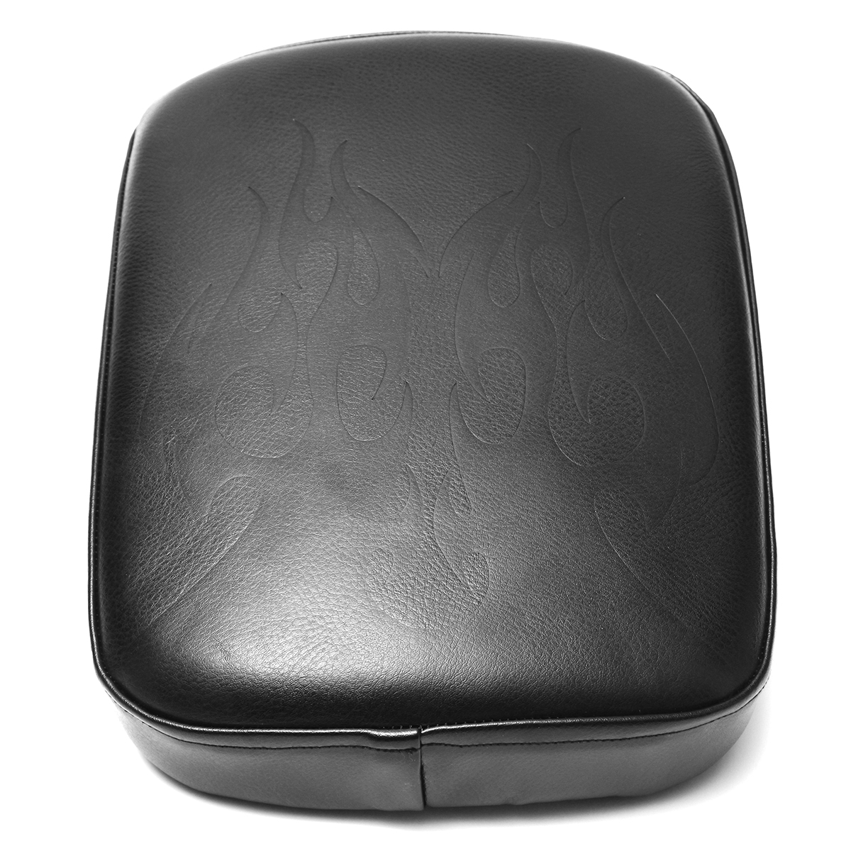 Rear-Passenger-Pillion-Leather-Seat-Cushion-Pad-68-Suction-Cups-Custom-1270853