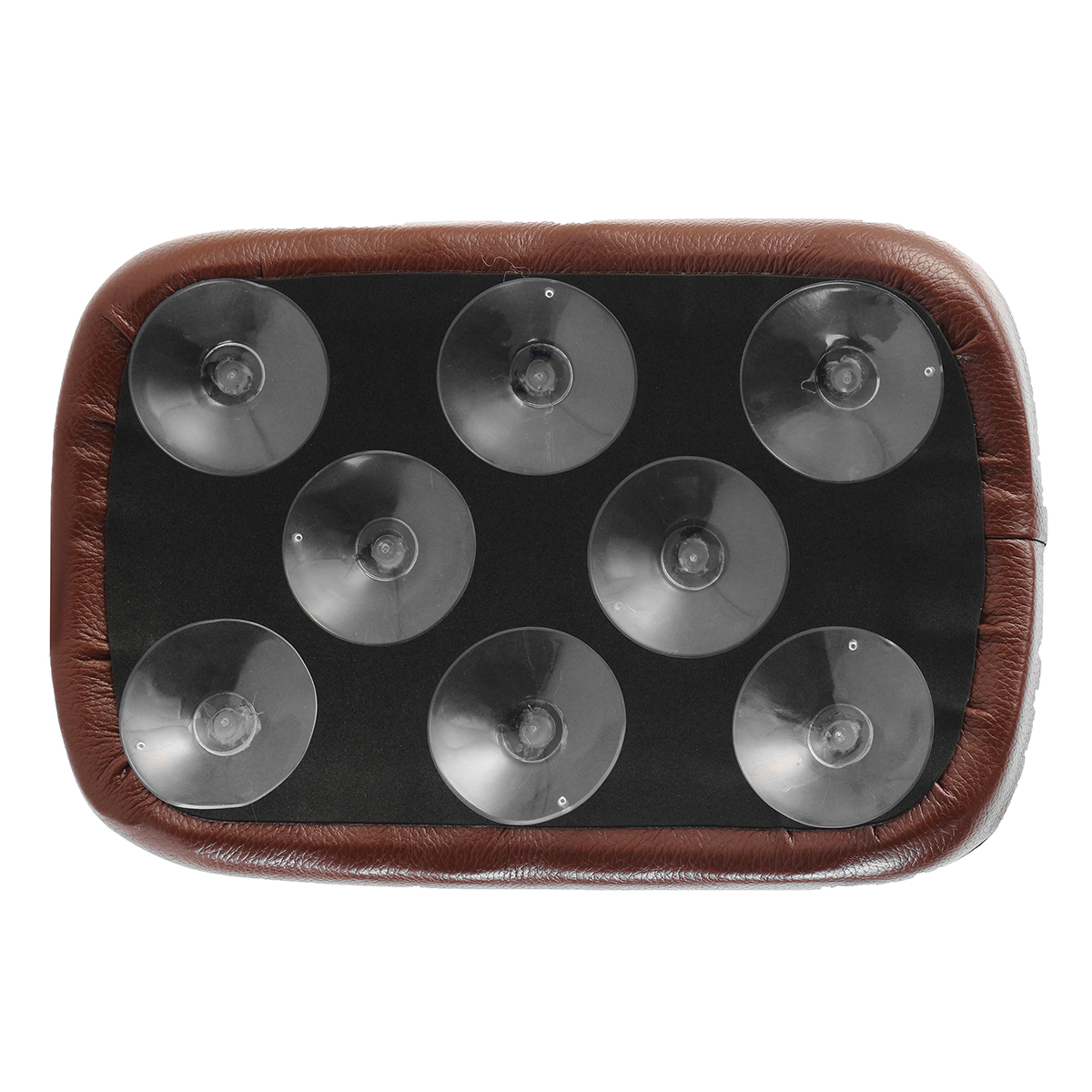 Rear-Passenger-Pillion-Seat-Cushion-Pad-68-Suction-Cups-For-Harley-Cruiser-Chopper-1270854