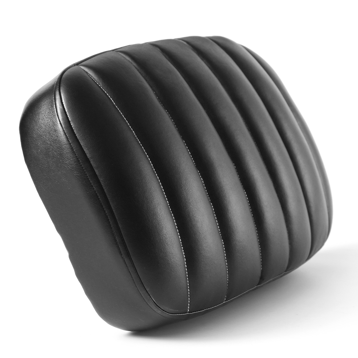 Rear-Passenger-Pillion-Seat-Pad-With-68-Suction-Cups-For-Harley-Dyna-Custom-1227282