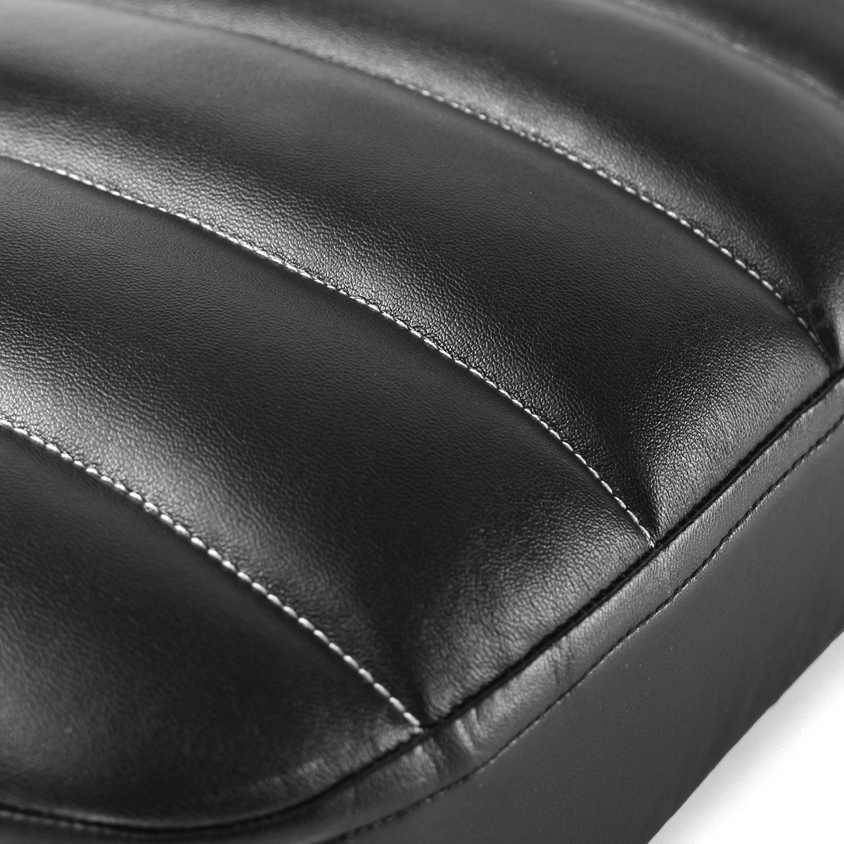 Rear-Passenger-Pillion-Seat-Pad-With-68-Suction-Cups-For-Harley-Dyna-Custom-1227282