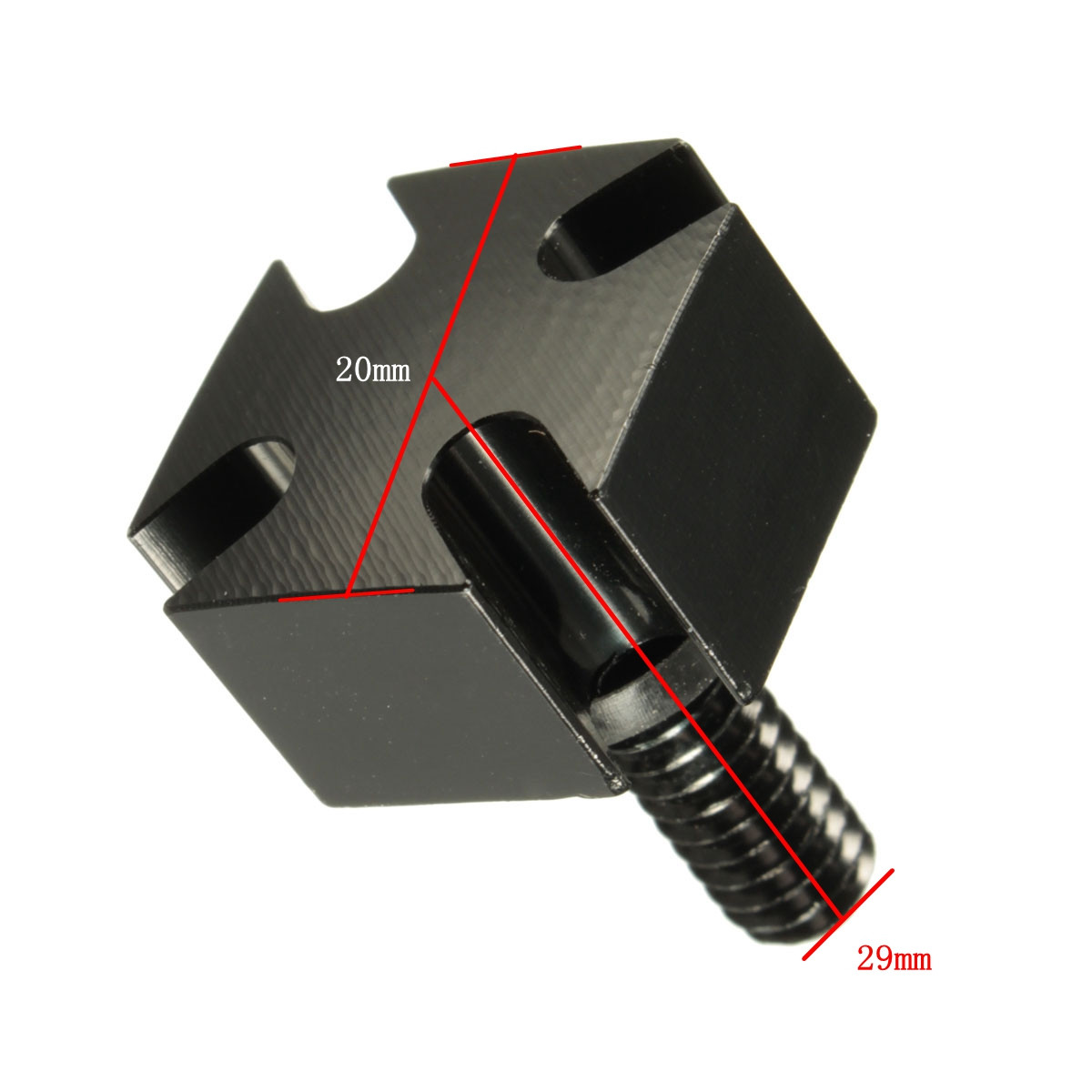 Seat-Bolt-Mounting-Screws-Cap-Solid-Billet-Aluminum-3-Colors-For-Harley-1044243