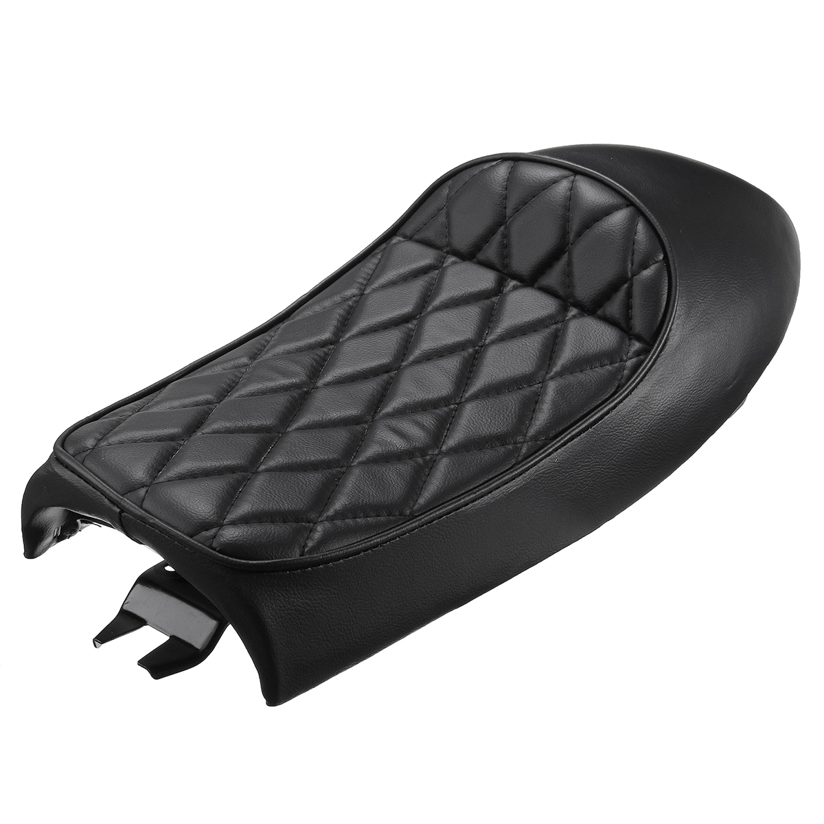 Vintage-Hump-Saddle-Cafe-Racer-Seat-Motorcycle-Custom-Black-Universal-For-Honda-1114849