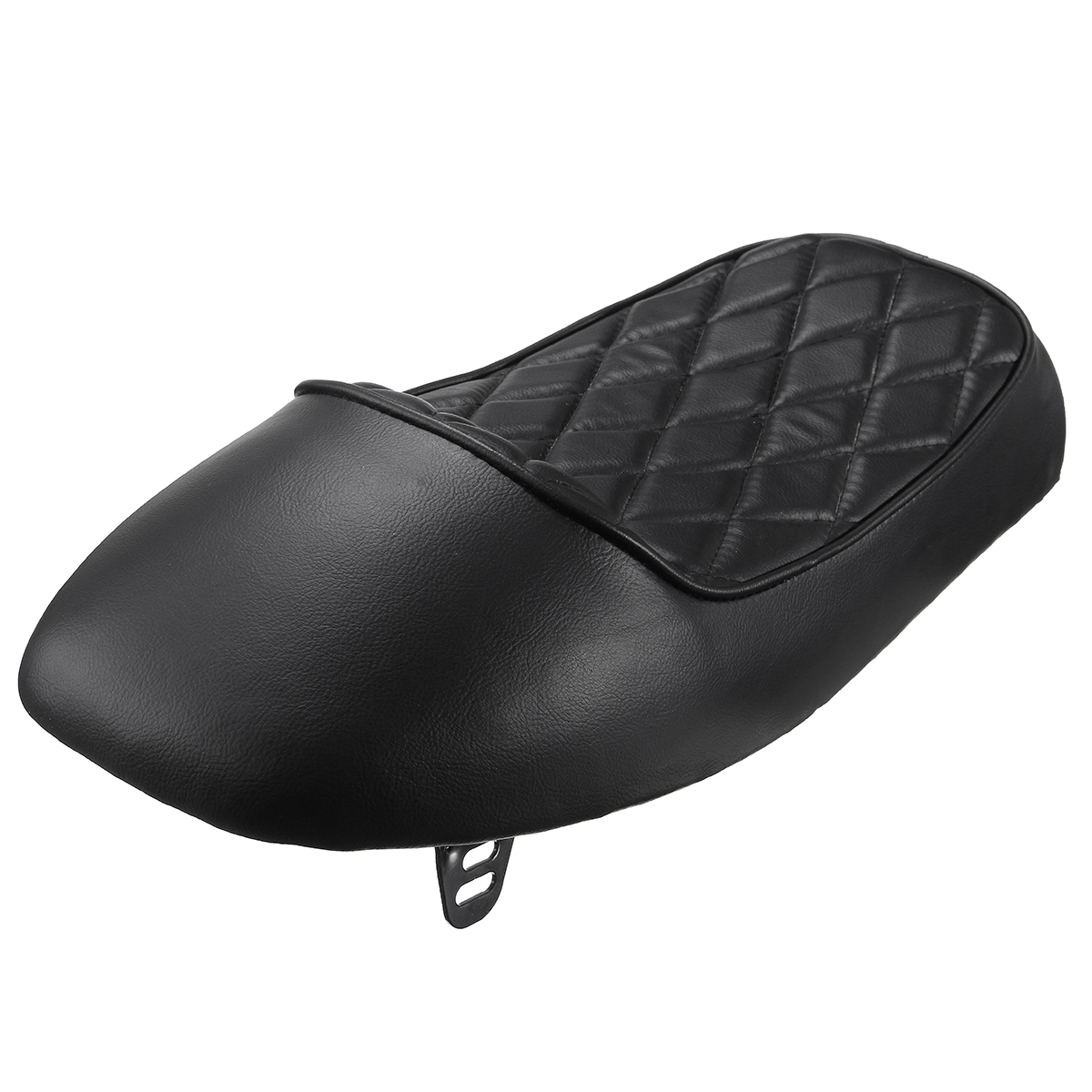 Vintage-Hump-Saddle-Cafe-Racer-Seat-Motorcycle-Custom-Black-Universal-For-Honda-1114849